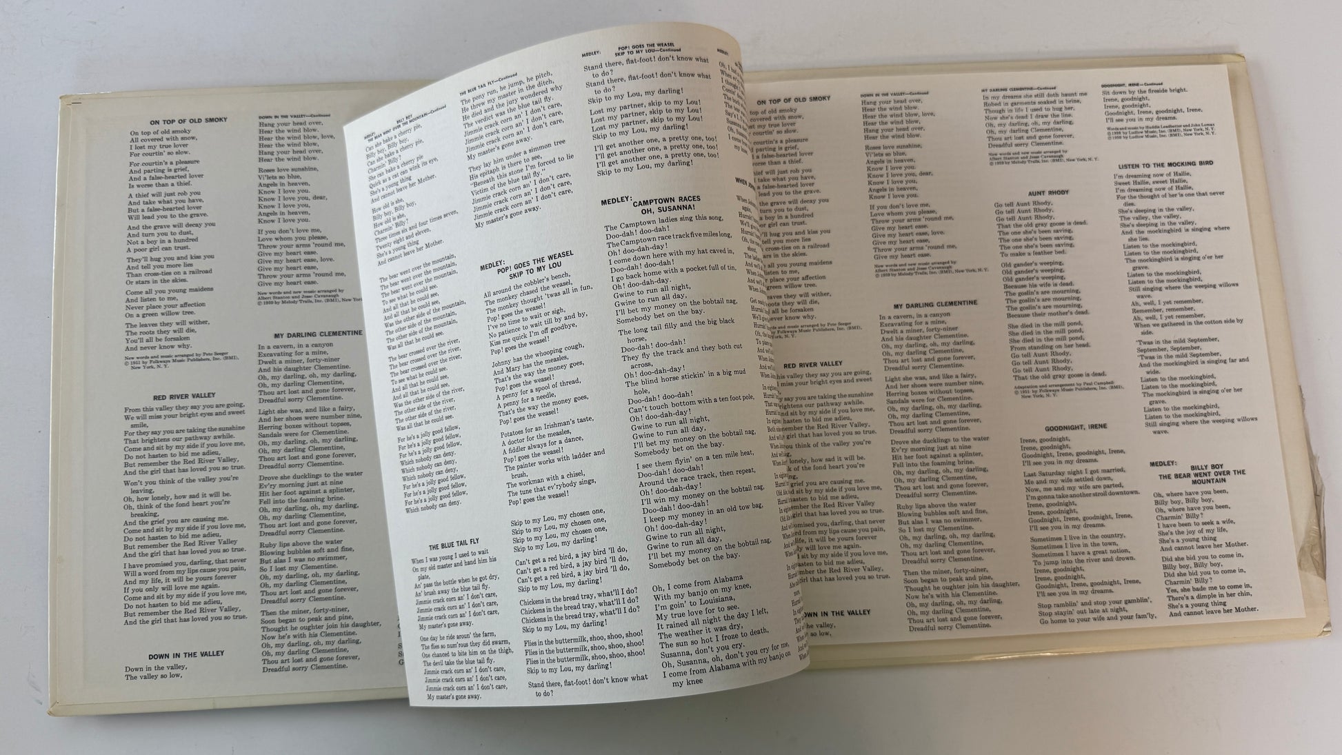 Mitch Miller And The Gang Folk Songs Sing Along With Mitch Used Vinyl LP VG+\VG+