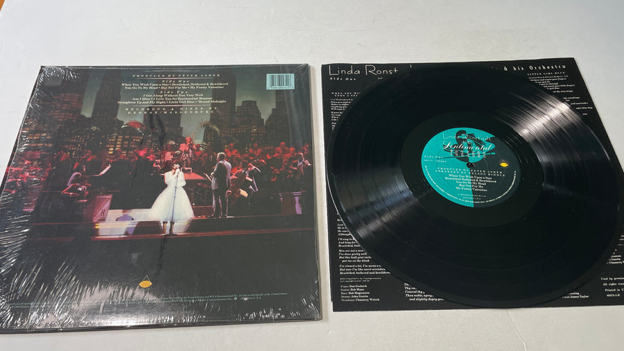 Linda Ronstadt For Sentimental Reasons Used Vinyl LP VG+\VG+