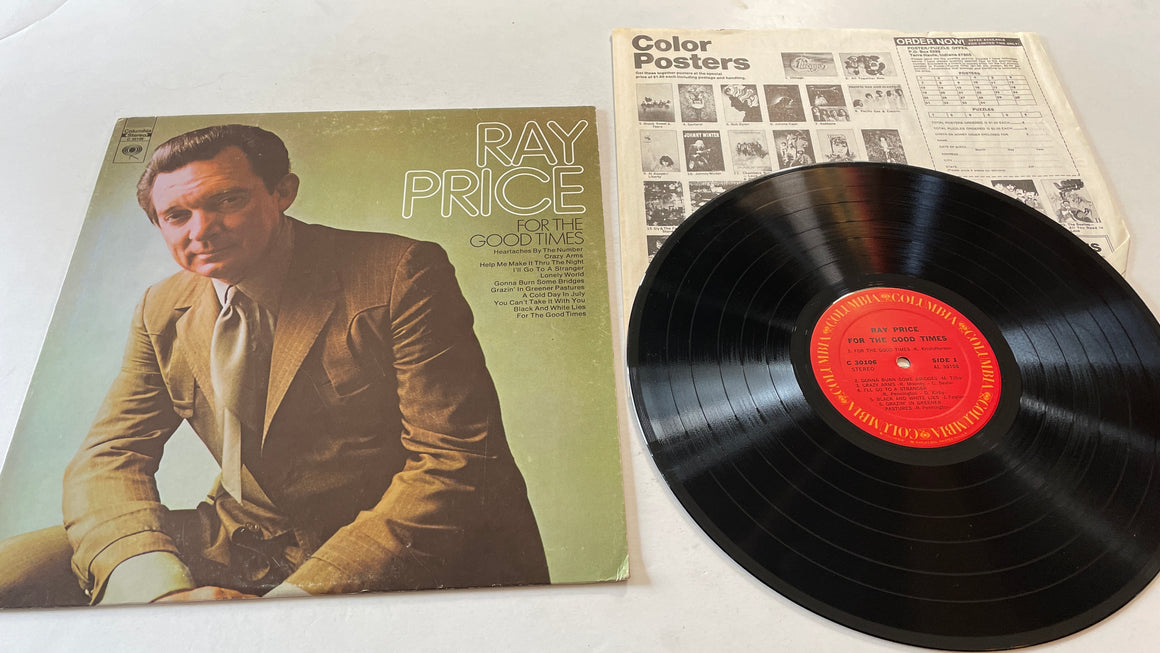 Ray Price For The Good Times Used Vinyl LP VG\VG