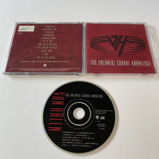 Van Halen For Unlawful Carnal Knowledge Used CD VG+\VG+