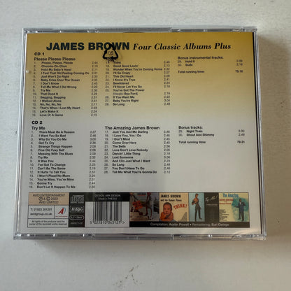 James Brown Four Classic Albums Plus New Sealed 2CD M\VG