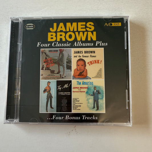 James Brown Four Classic Albums Plus New Sealed 2CD M\VG