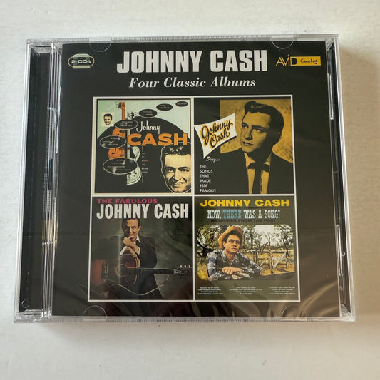 Johnny Cash Four Classic Albums New Sealed 2CD M\VG