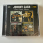 Johnny Cash Four Classic Albums New Sealed 2CD M\VG