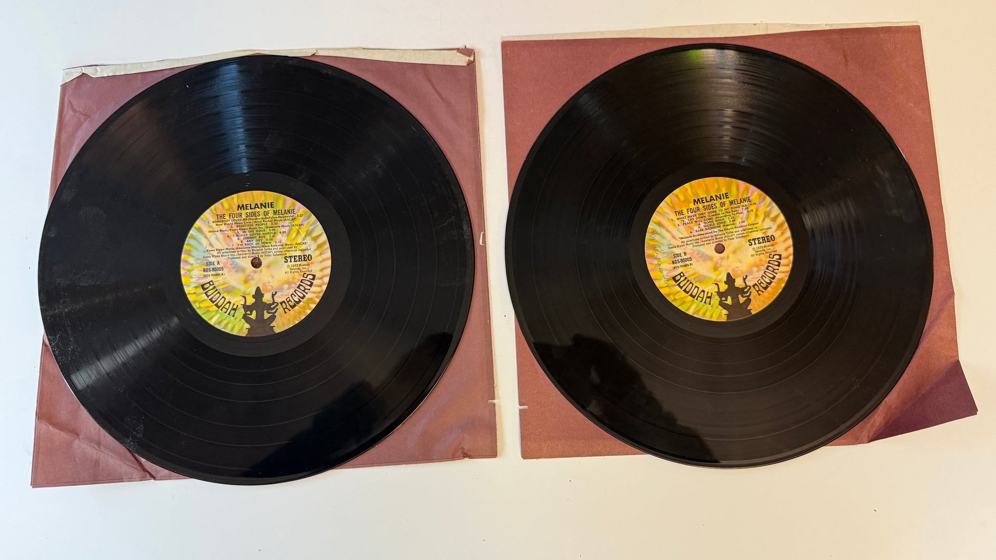 Melanie Four Sides Of Melanie Used Vinyl 2LP VG+\G+