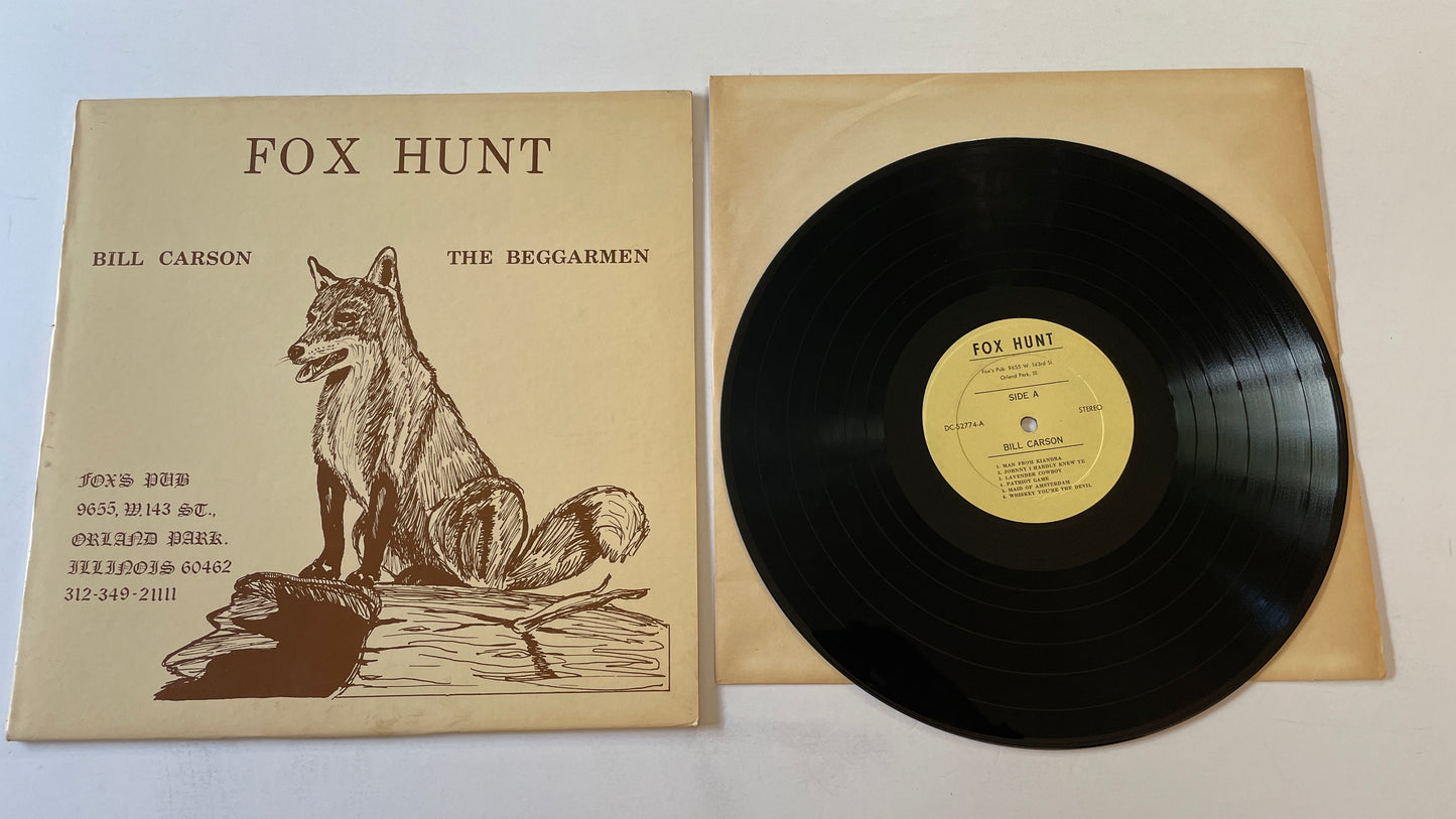 Bill Carson Fox Hunt Used Vinyl LP VG+\VG+