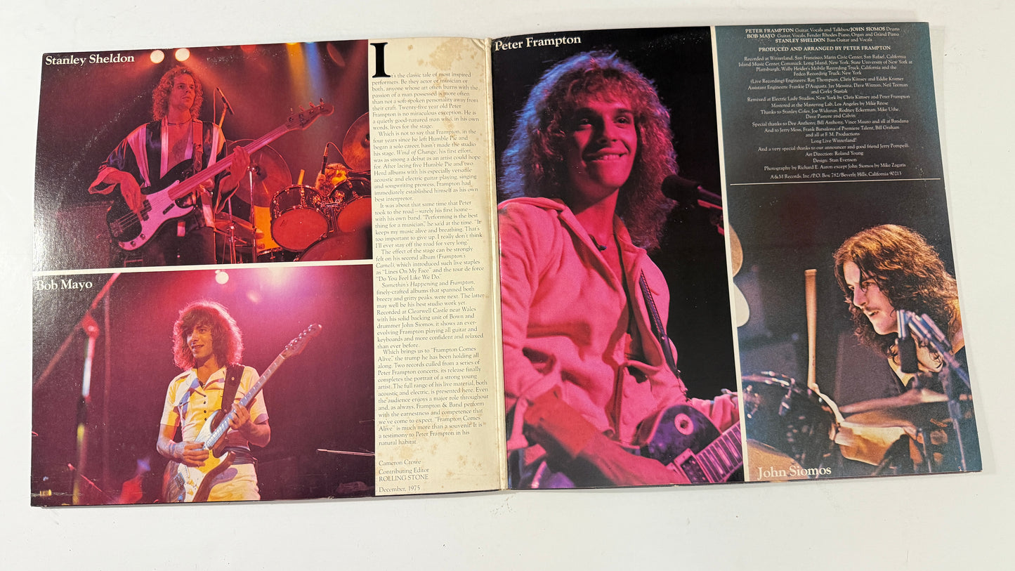 Peter Frampton Frampton Comes Alive! Used Vinyl 2LP VG+\VG