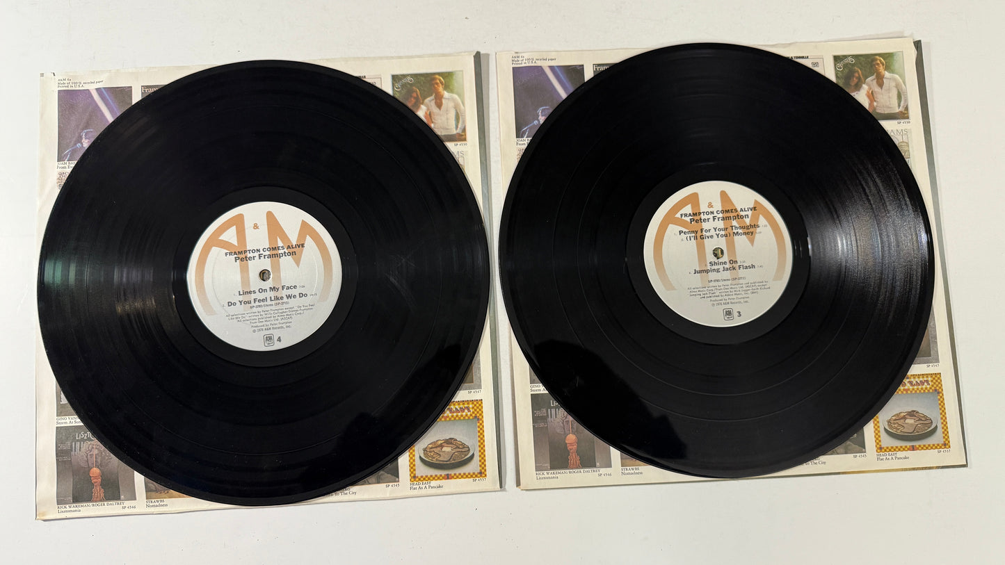 Peter Frampton Frampton Comes Alive! Used Vinyl 2LP VG+\VG