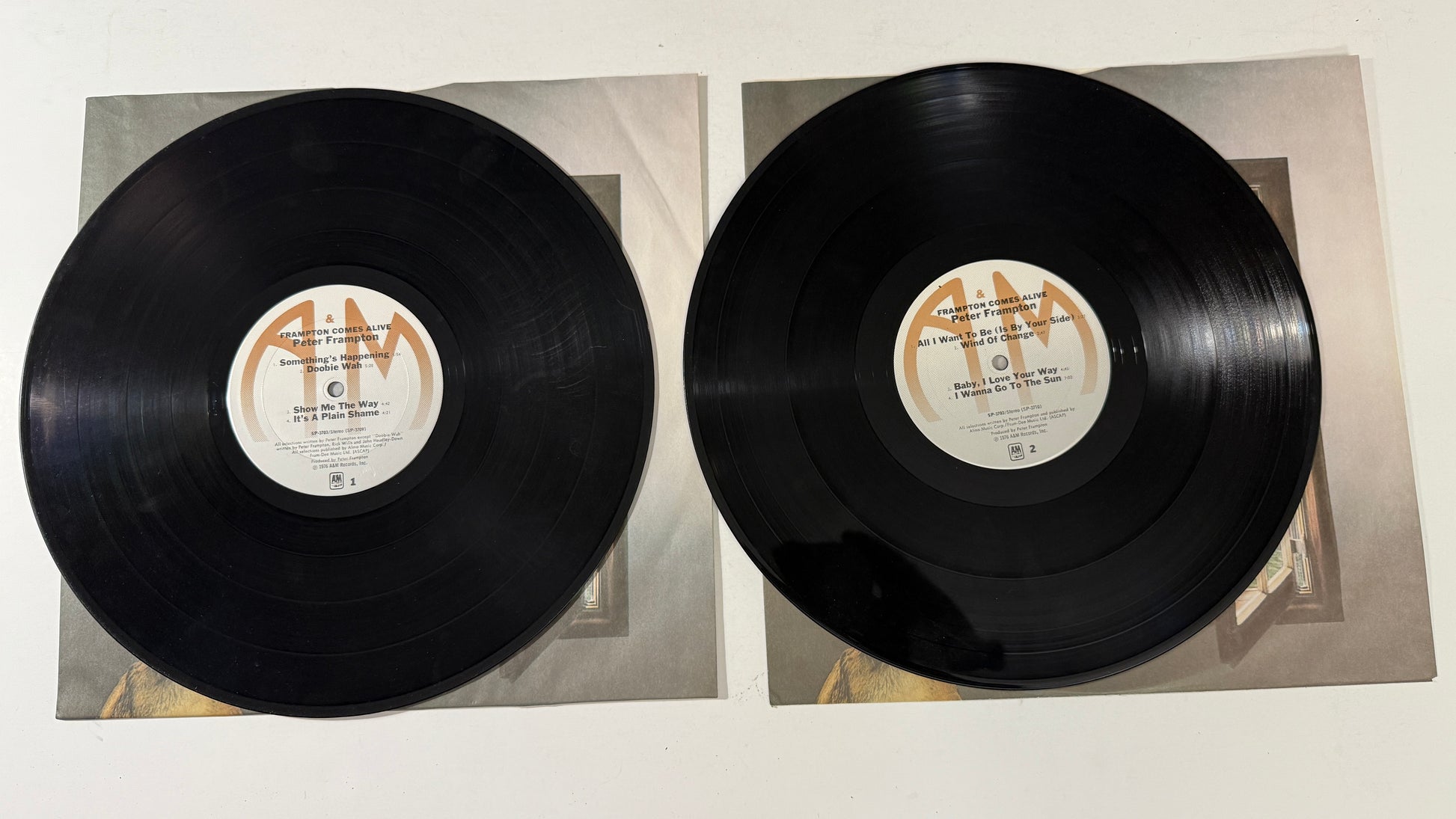 Peter Frampton Frampton Comes Alive! Used Vinyl 2LP VG+\VG