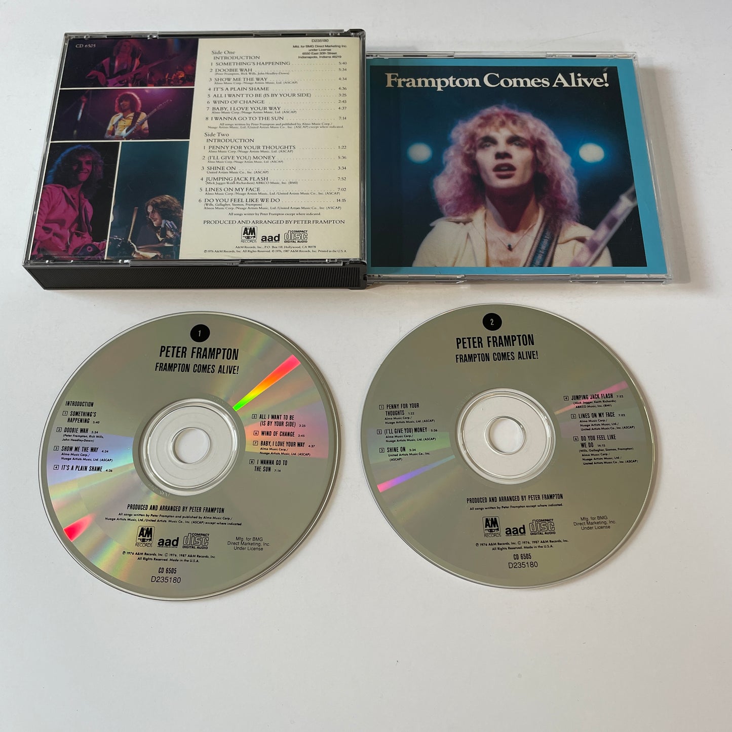 Peter Frampton Frampton Comes Alive! Used 2CD VG+\VG+