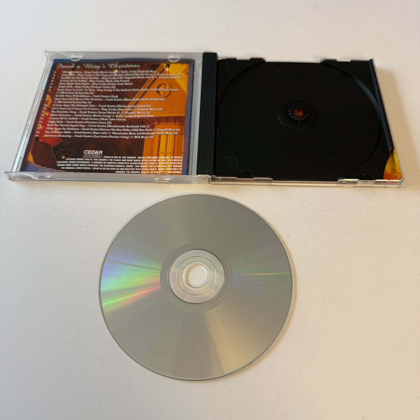 Frank Sinatra Frank N Bing's Christmas Used CD VG+\VG