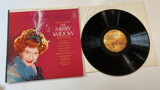 Elisabeth Schwarzkopf Franz Lehar The Merry Widow Highlights Used Vinyl LP VG+\VG+