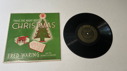 Fred Waring 'Twas The Night Before Christmas 10" Used Vinyl LP VG\VG+ Black