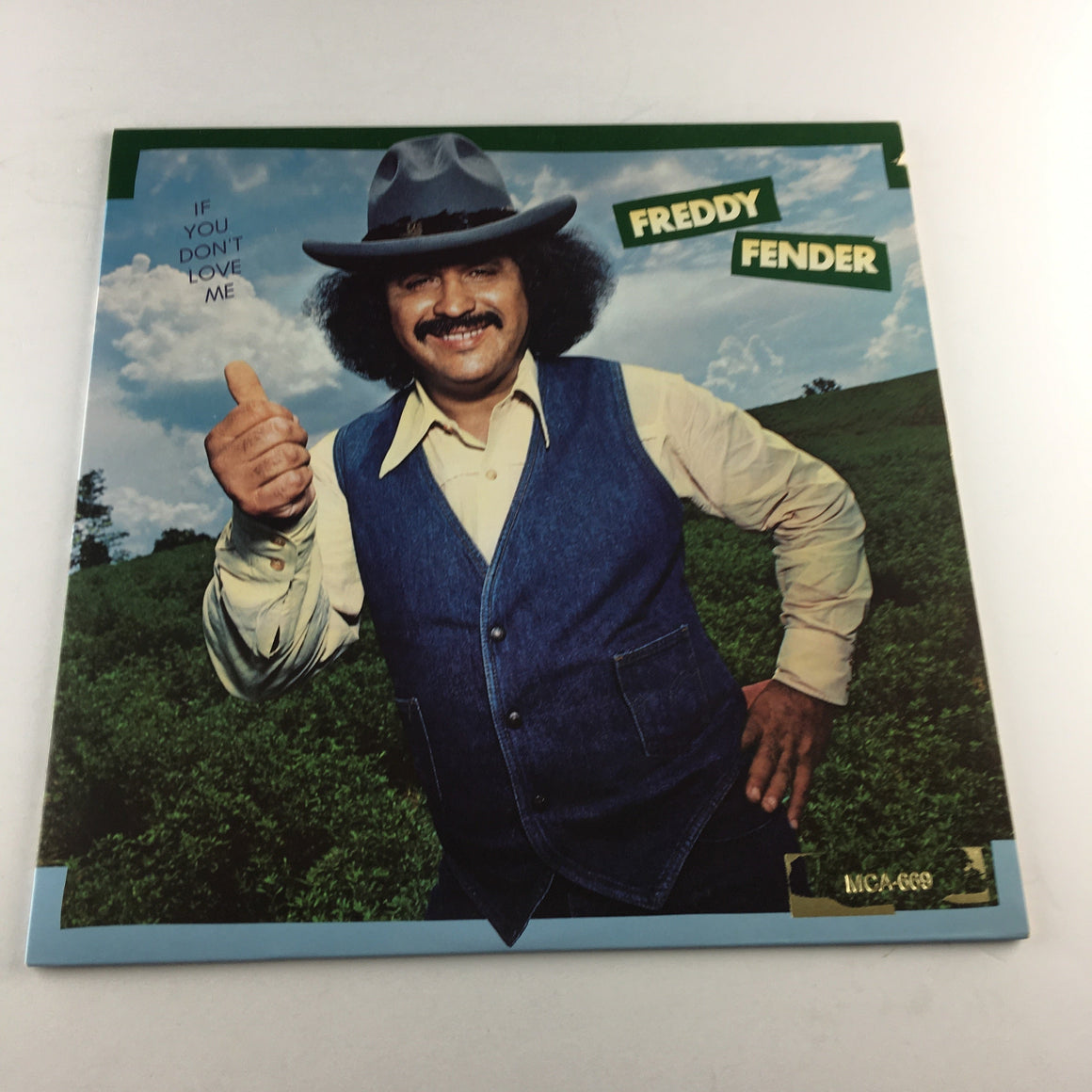Freddy Fender If You Don't Love Me Used Vinyl LP VG+\VG