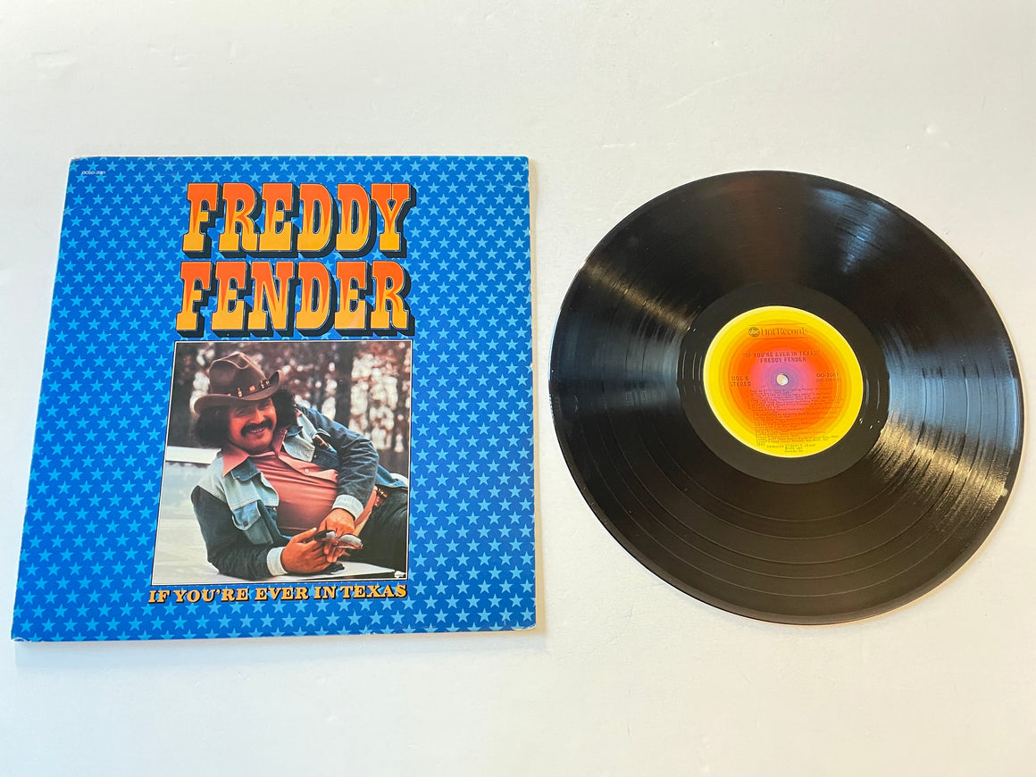 Freddy Fender If You're Ever In Texas Used Vinyl LP VG\VG