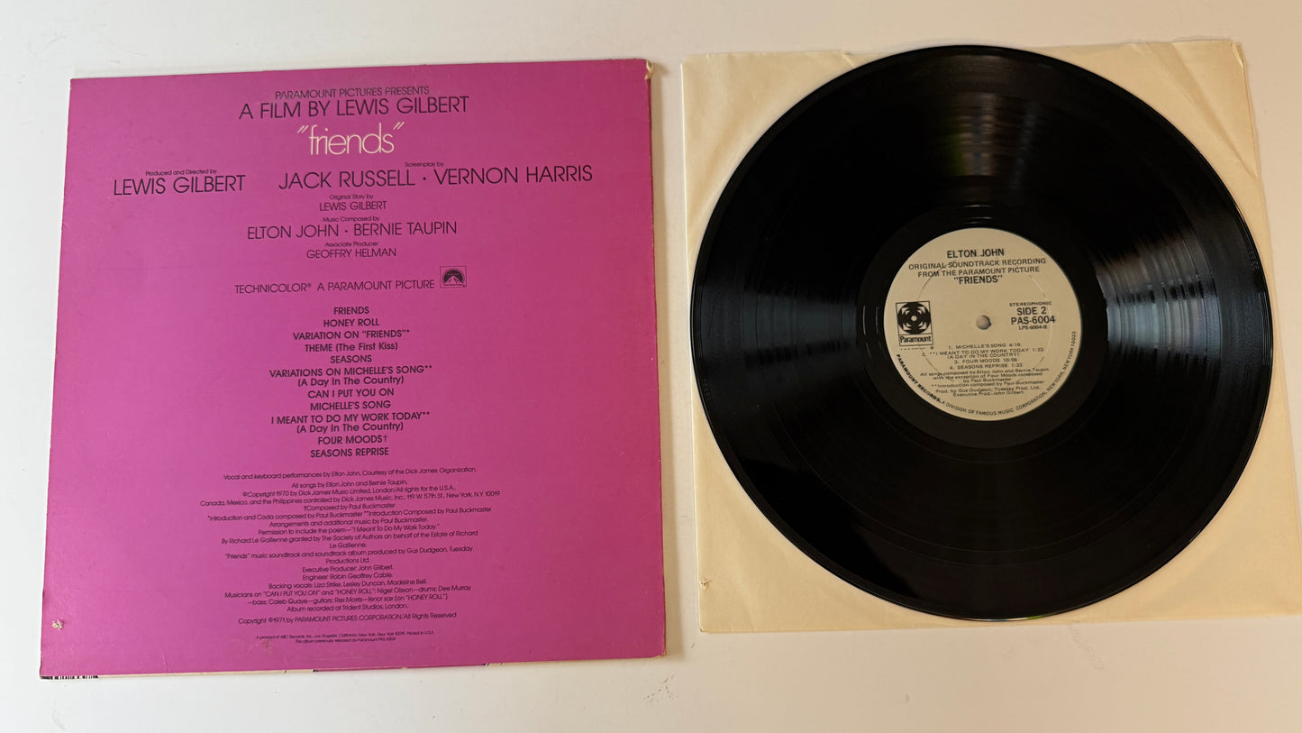 Elton John Friends Used Vinyl LP VG\VG