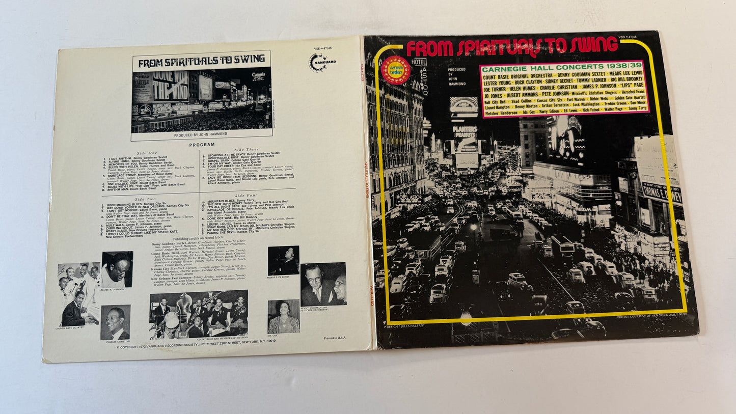 Various From Spirituals To Swing – Carnegie Hall Concerts 1938/39 Used Vinyl LP VG+\VG