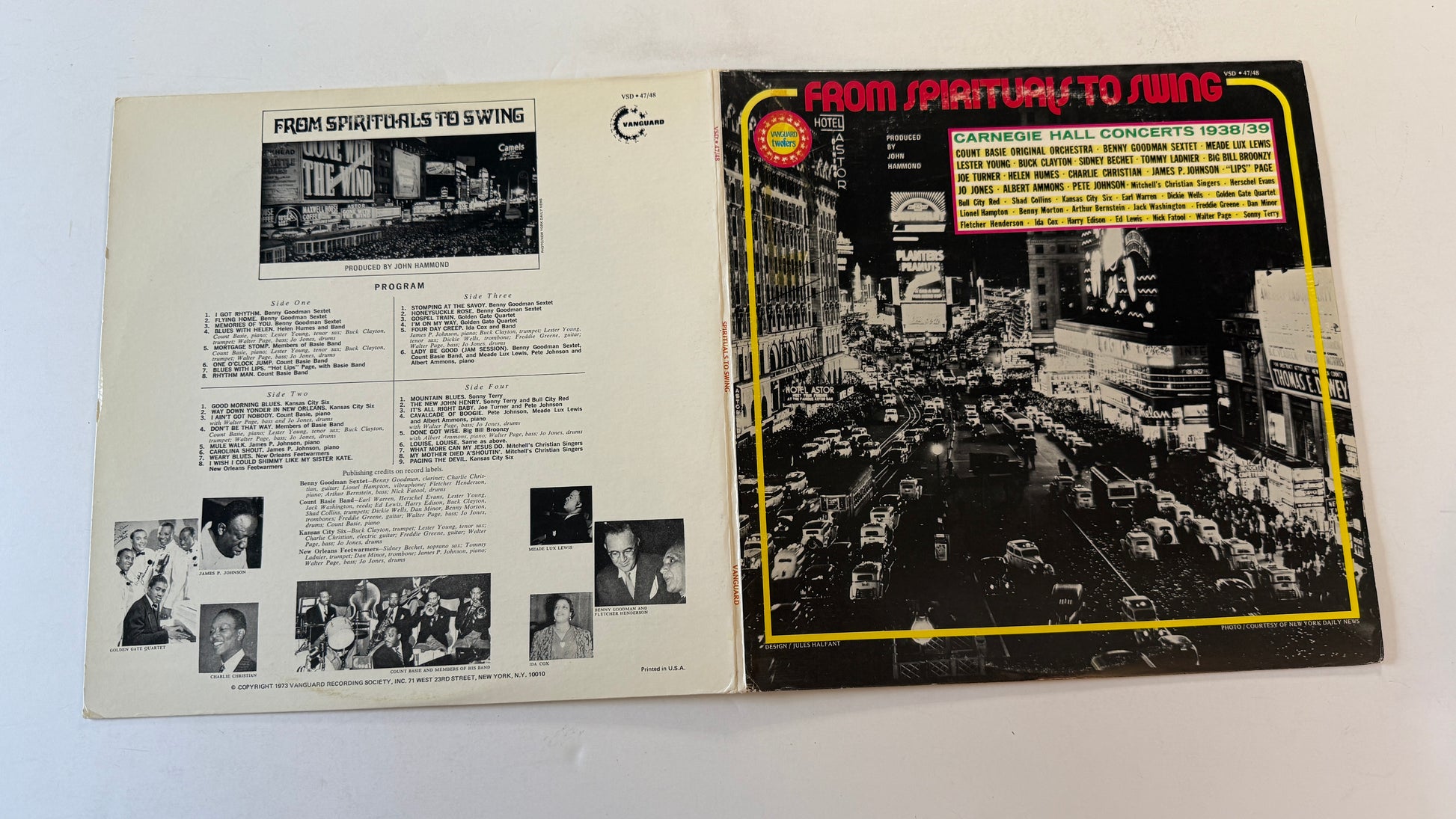 Various From Spirituals To Swing – Carnegie Hall Concerts 1938/39 Used Vinyl LP VG+\VG