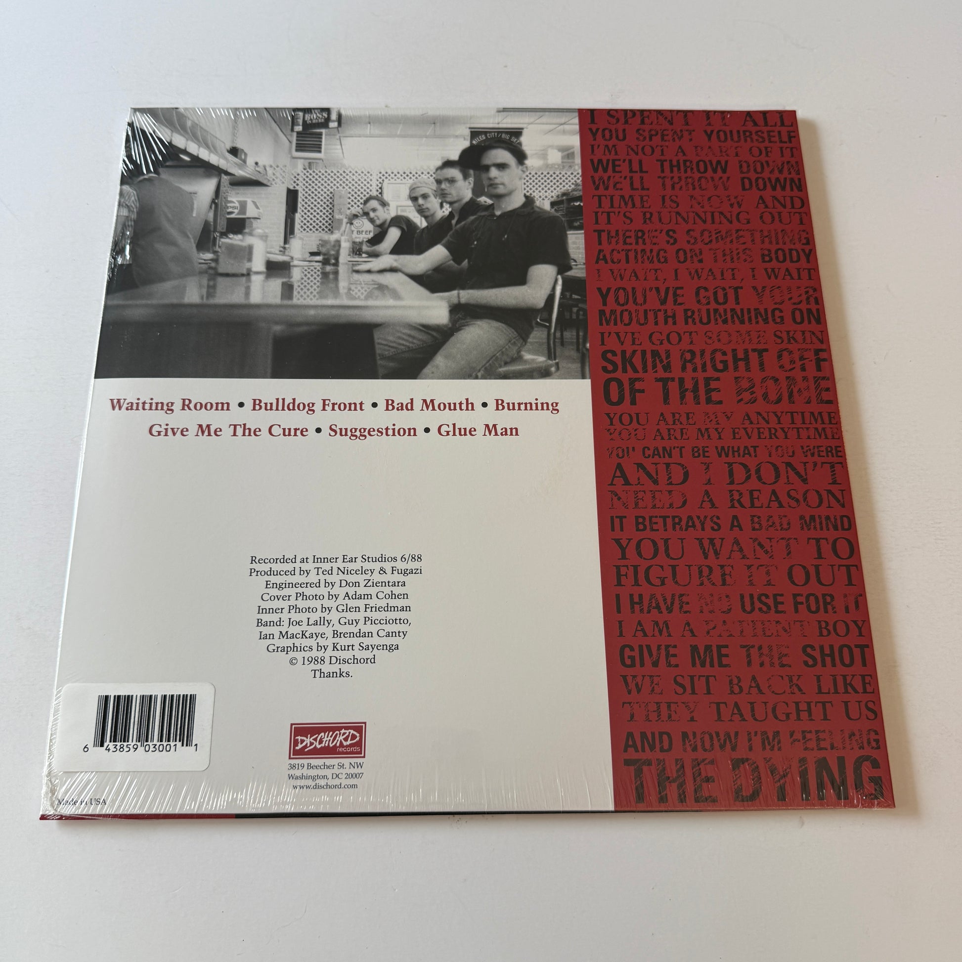 Fugazi Fugazi New Vinyl LP M\M