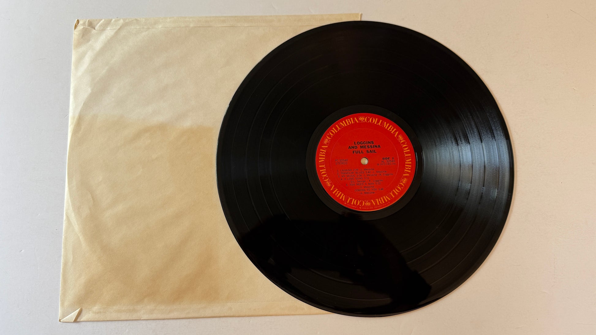 Loggins And Messina Full Sail Used Vinyl LP VG+\VG