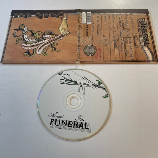 Arcade Fire Funeral Used CD VG+\VG