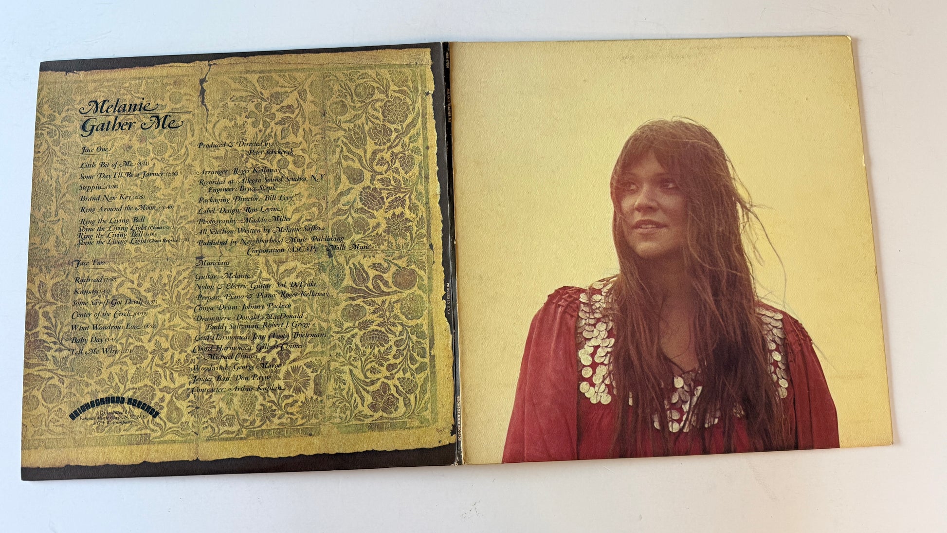 Melanie Gather Me Used Vinyl LP VG+\VG+