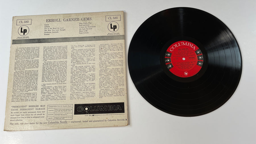 Erroll Garner Gems Used Vinyl LP VG+\VG
