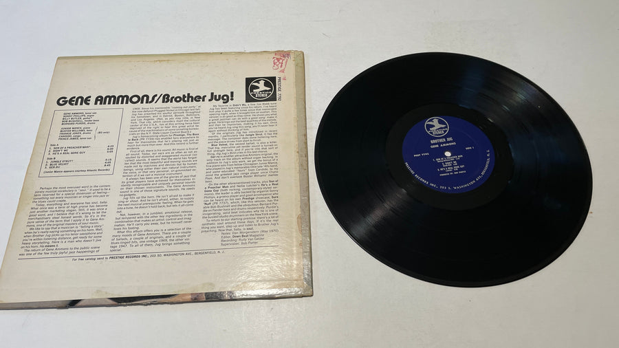 Gene Ammons Brother Jug! Used Vinyl LP VG+\G+