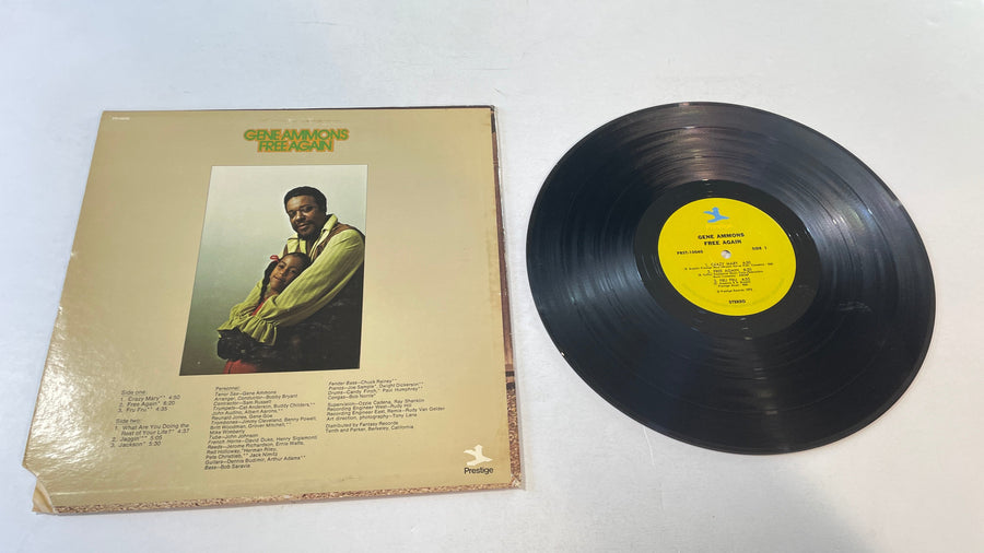 Gene Ammons Free Again Used Vinyl LP VG+\G+