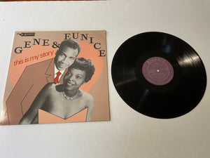 Gene & Eunice This Is My Story Used Vinyl LP VG+\VG+