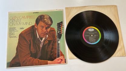 Glen Campbell Gentle On My Mind Used Vinyl LP VG+\VG+