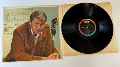 Glen Campbell Gentle On My Mind Used Vinyl LP VG+\VG+