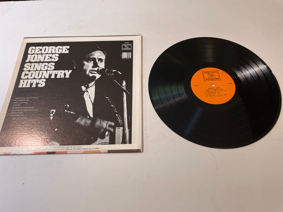 George Jones Sings Country Hits Used Vinyl LP VG+\VG+