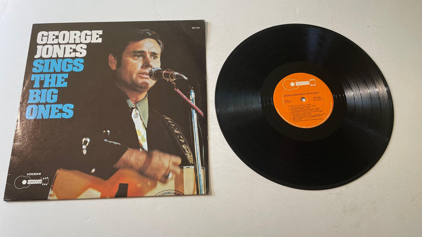 George Jones Sings The Big Ones Used Vinyl LP VG+\VG