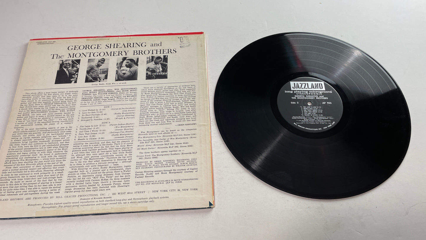 George Shearing, The Montgomery Brothers George Shearing And The Montgomery Brothers Used Vinyl LP VG+\G+