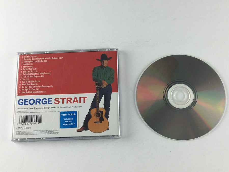 George Strait Latest Greatest Straitest Hits Used CD VG+\VG+