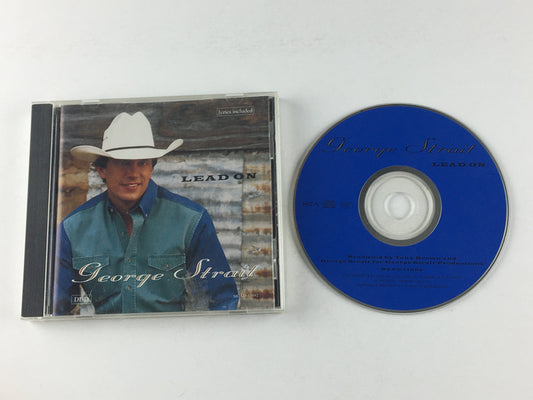 George Strait Lead On Used CD VG+\VG+