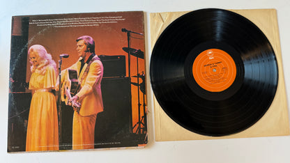 George Jones & Tammy Wynette George & Tammy & Tina Used Vinyl LP VG+\VG