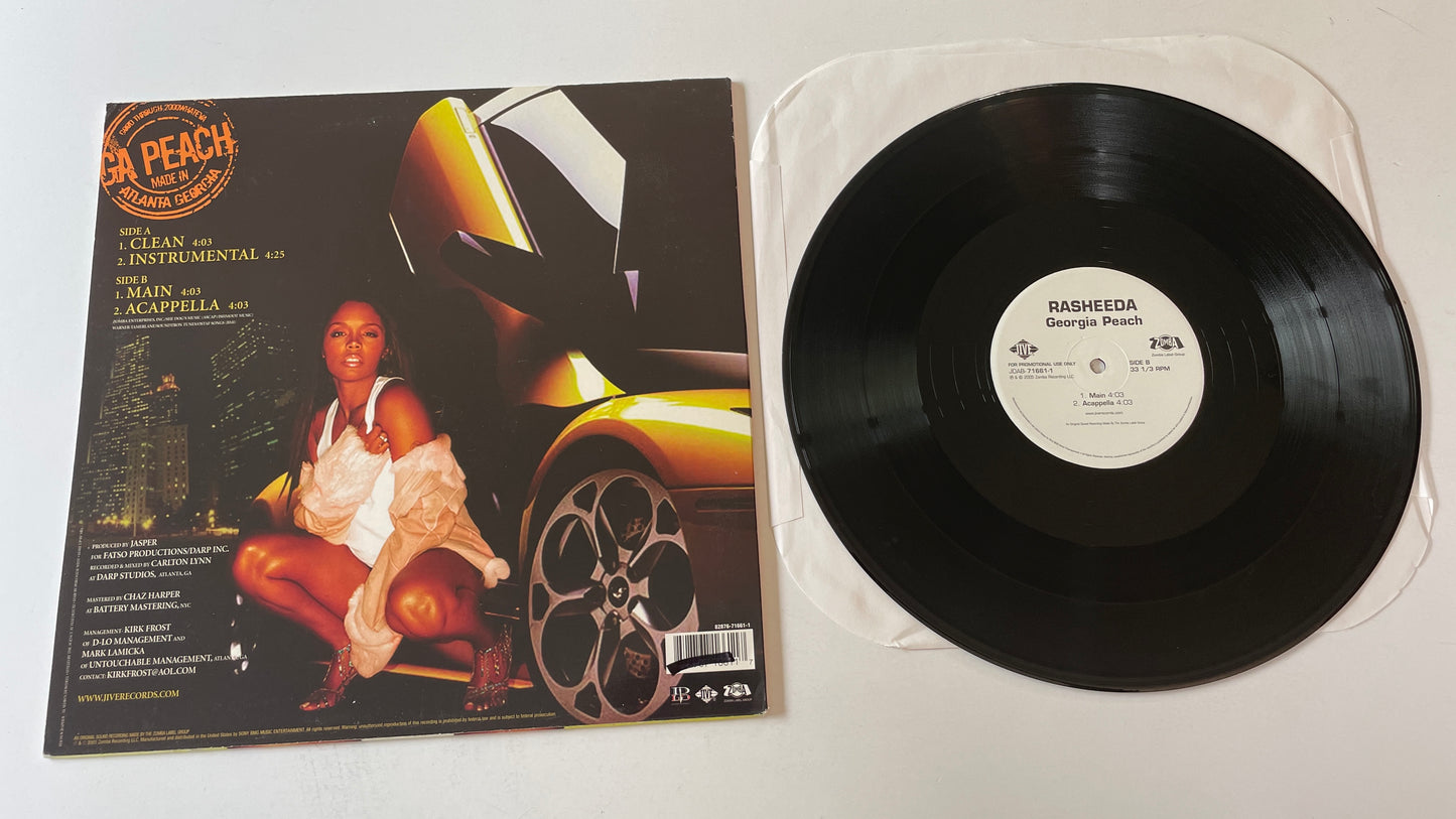 Rasheeda Georgia Peach Used Vinyl LP VG+\VG+