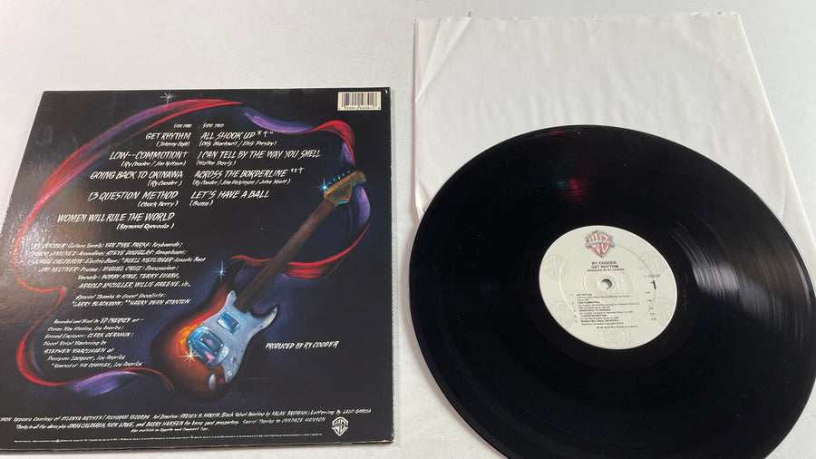 Ry Cooder Get Rhythm Used Vinyl LP VG+\VG+