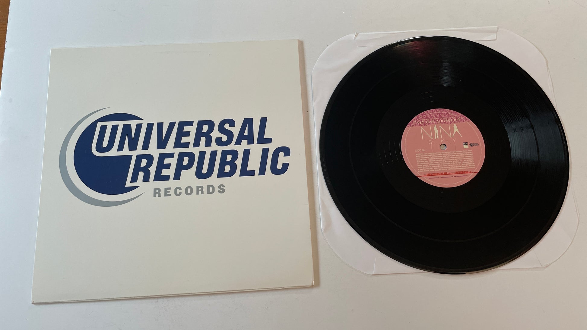 Nina Sky Get Your Clothes Off 12" Used Vinyl Single VG+\VG+