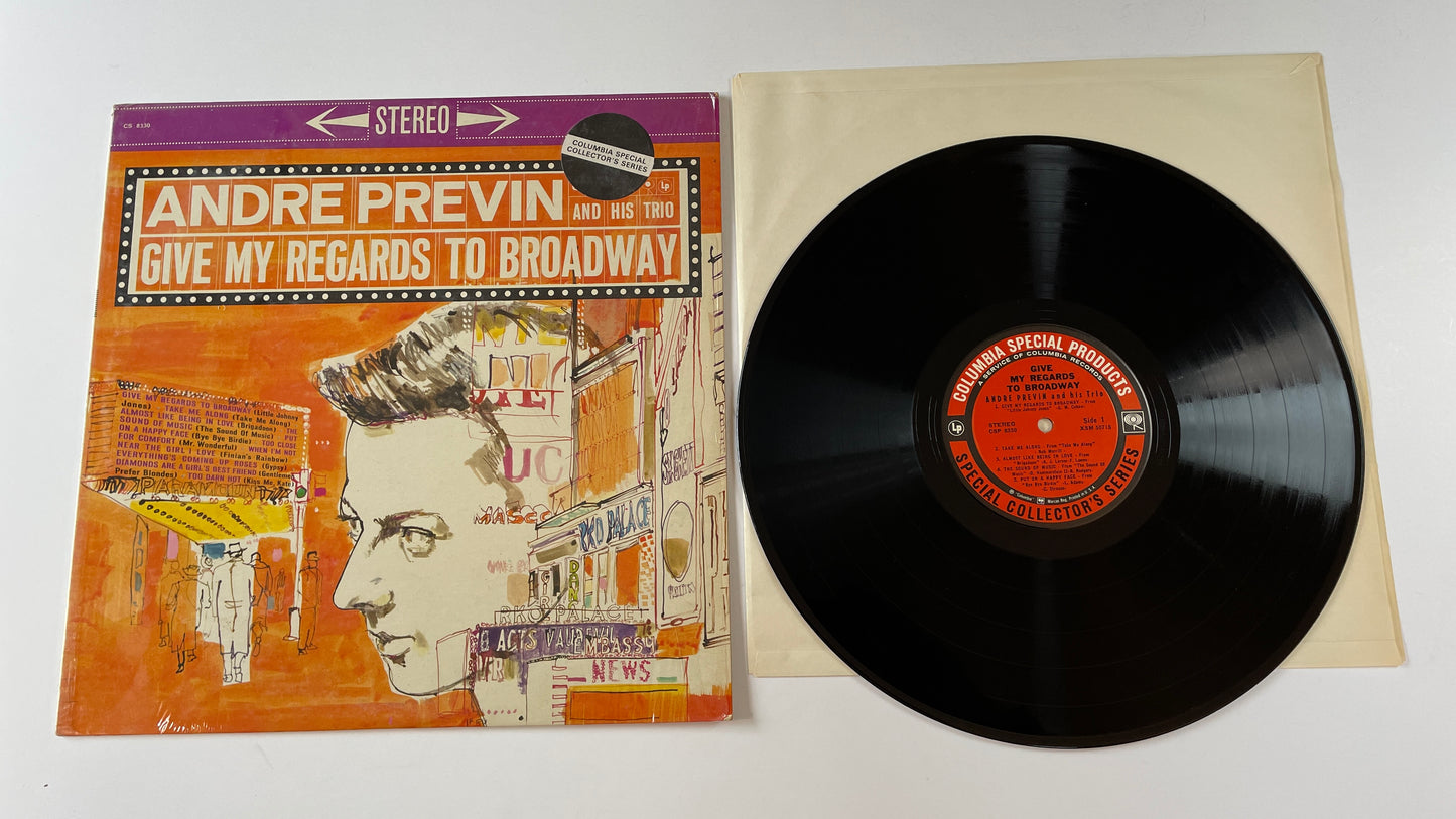 Andre Previn Trio Give My Regards To Broadway Used Vinyl LP VG+\VG+