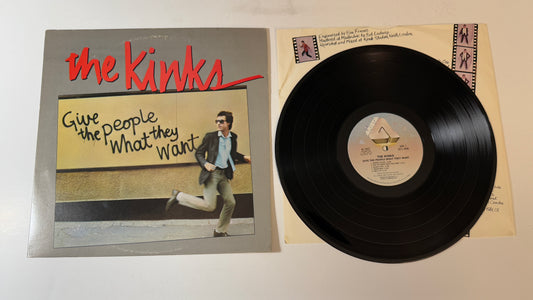 The Kinks Give The People What They Want Used Vinyl LP VG+\VG