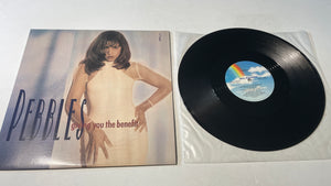 Pebbles Giving You The Benefit 12" Used Vinyl Single VG+\VG+