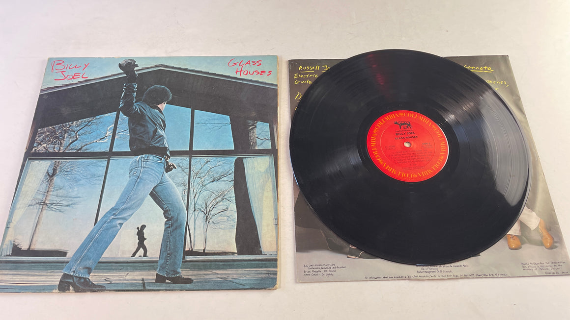 Billy Joel Glass Houses Used Vinyl LP VG+\VG+
