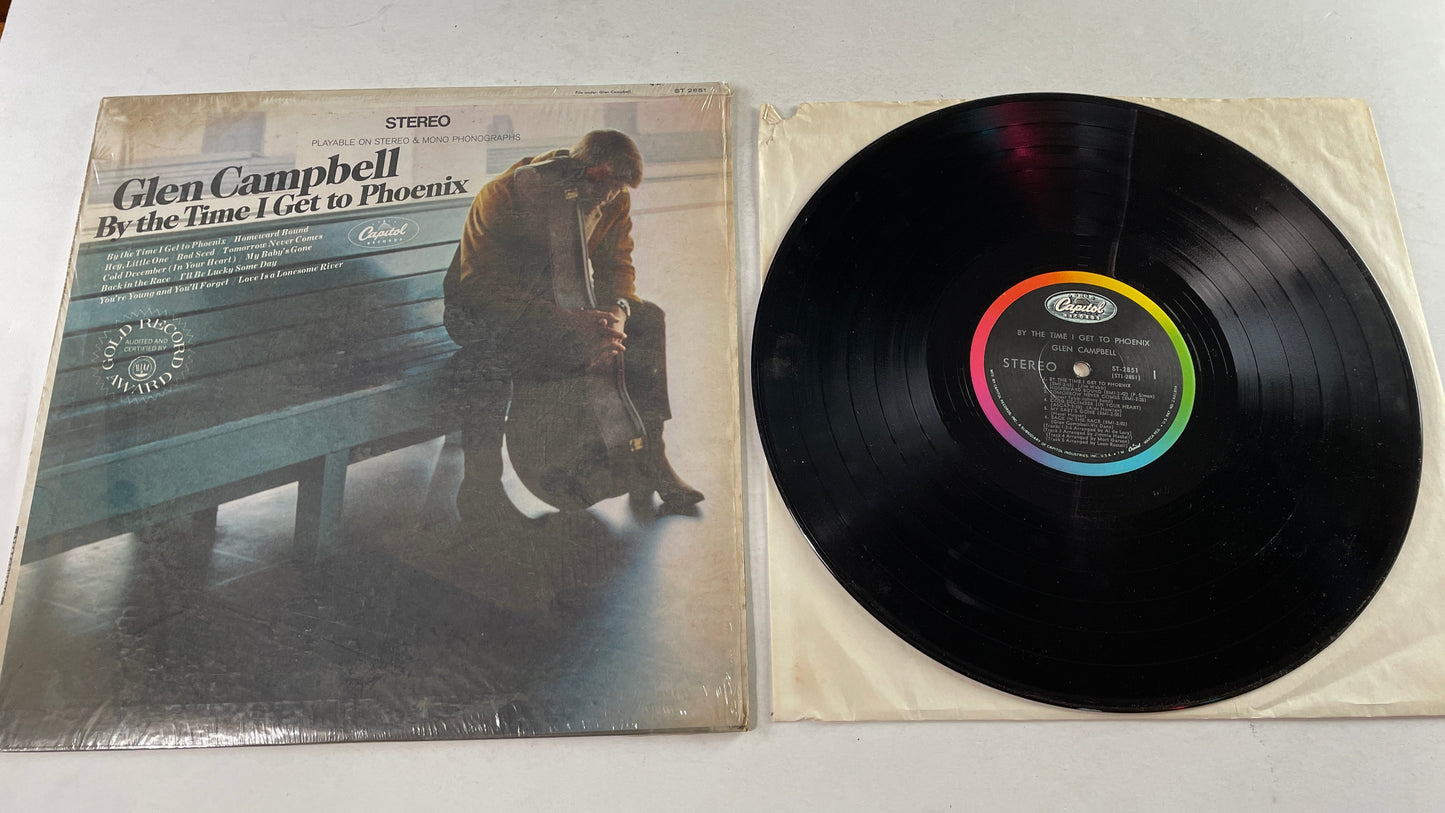 Glen Campbell By The Time I Get To Phoenix Used Vinyl LP VG+\VG+ Black