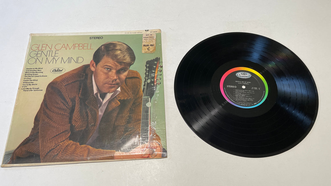 Glen Campbell Gentle On My Mind Used Vinyl LP VG+\VG+
