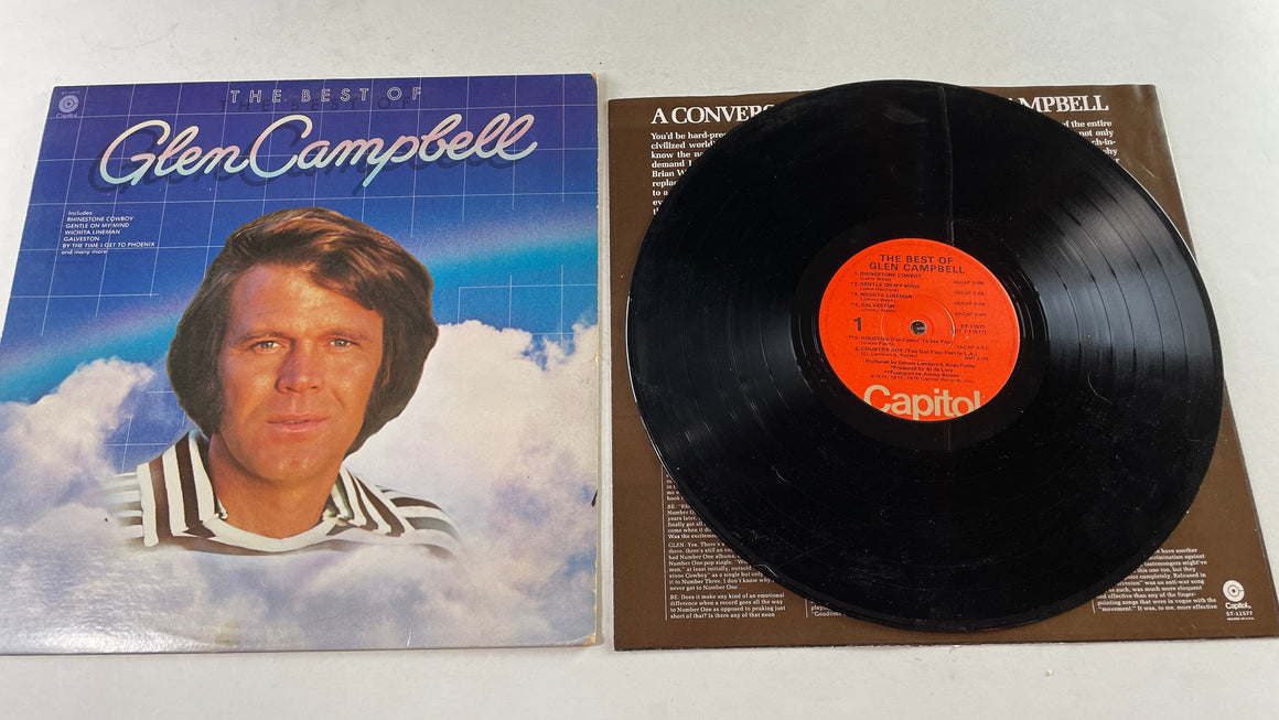 Glen Campbell The Best Of Glen Campbell Used Vinyl LP VG+\VG