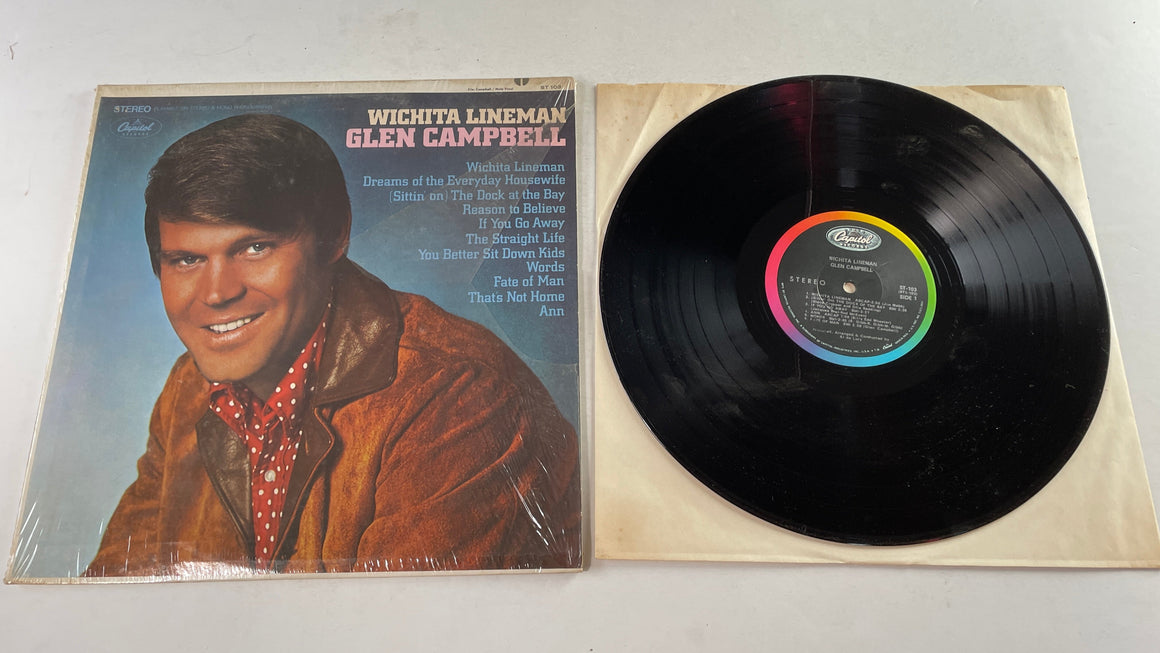 Glen Campbell Wichita Lineman Used Vinyl LP VG+\VG+