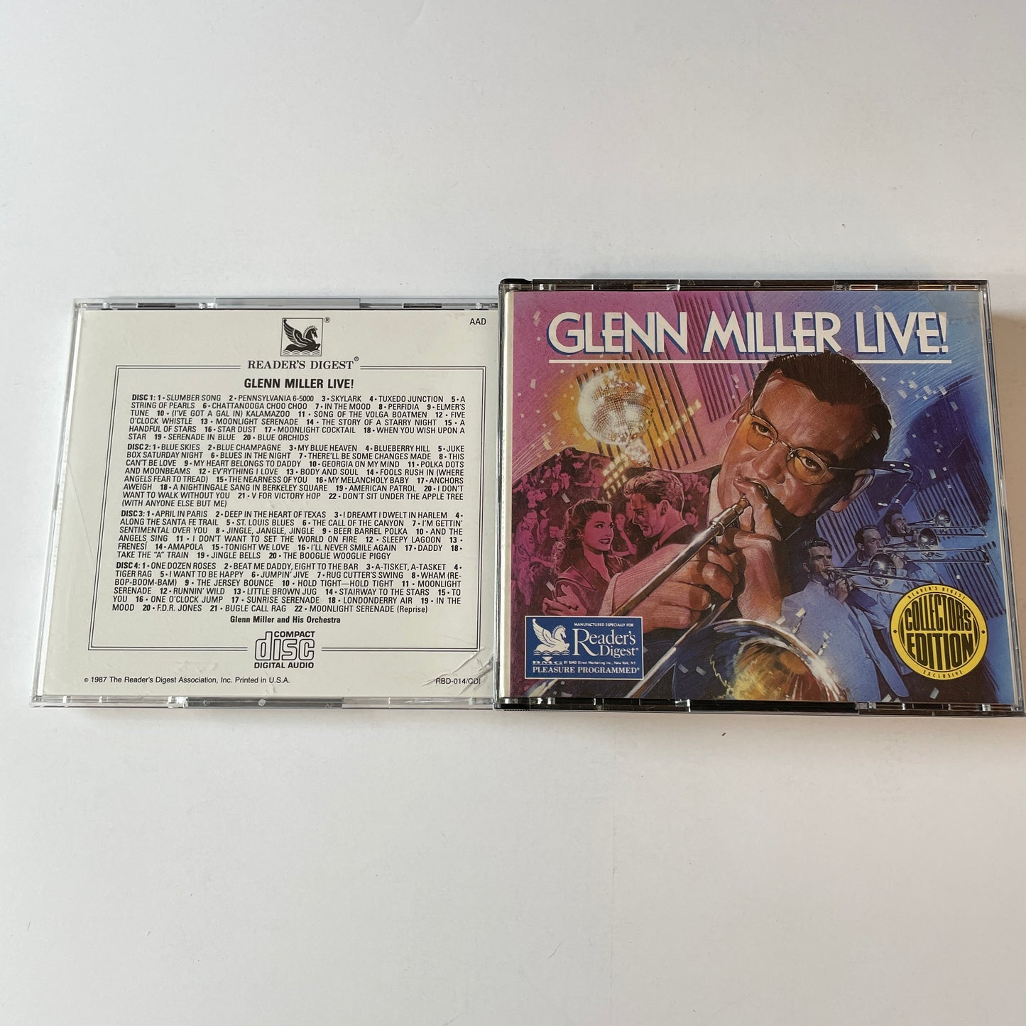 Glenn Miller Glenn Miller Live! Used 4CD VG+\VG+